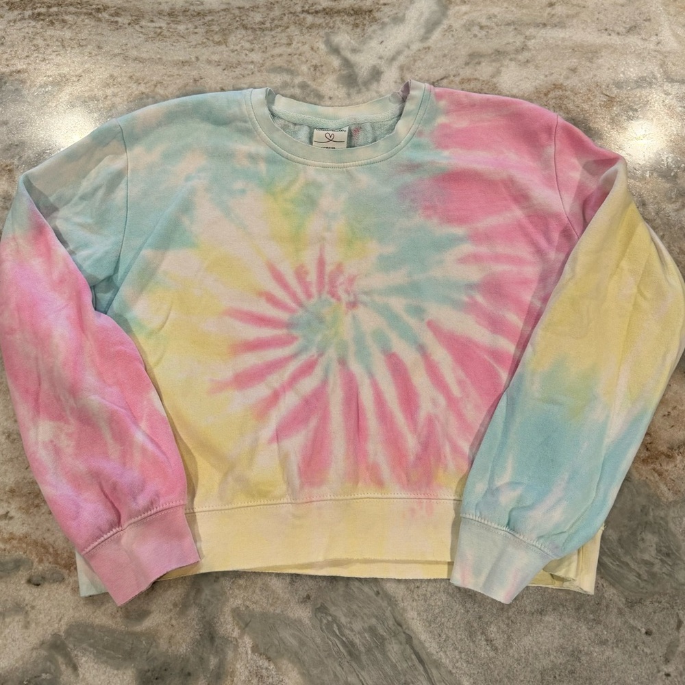 Dreamsicle Kids Tie Dye Crew Neck